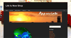 Desktop Screenshot of lifeisnowshop.com